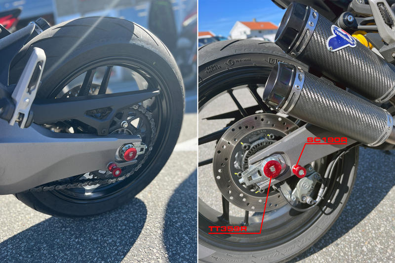 Supporti cavalletto M6