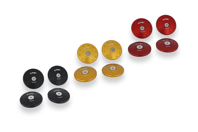 Frame caps kit Ducati Multistrada 1200 - large holes