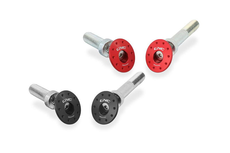 Frame caps kit Ducati Multistrada V4 - sloping holes