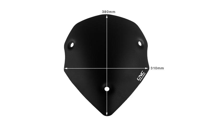 Cupolino Ducati Multistrada Sport - Nero