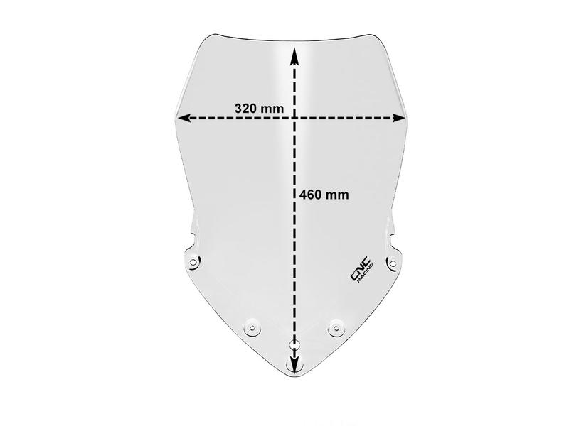 Windscreen Touring MV Agusta Turismo Veloce - Smoke