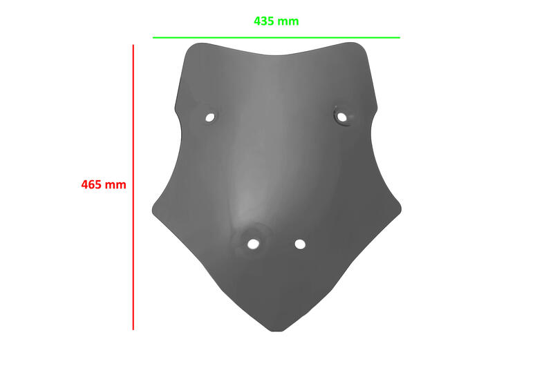 Cupolino Ducati Multistrada V4 Standard - Fume Scuro