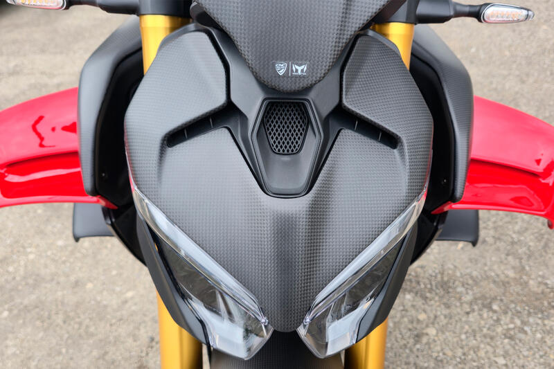 Cover faro superiore Ducati Streetfighter V2 e V4 MY2025