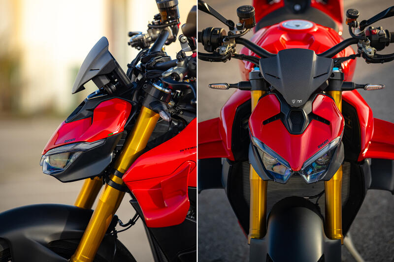 Cupolino in carbonio per Ducati Streetfighter V4 MY2025