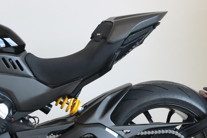 Rear seat cover Ducati Diavel V4 - Carbon