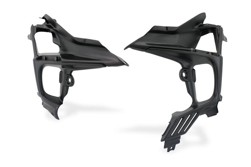 Kit pannelli laterali estrattori Ducati Streetfighter V4 - carbonio