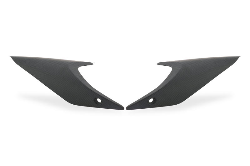 Pannelli laterali sella passeggero Monster 937 - carbonio