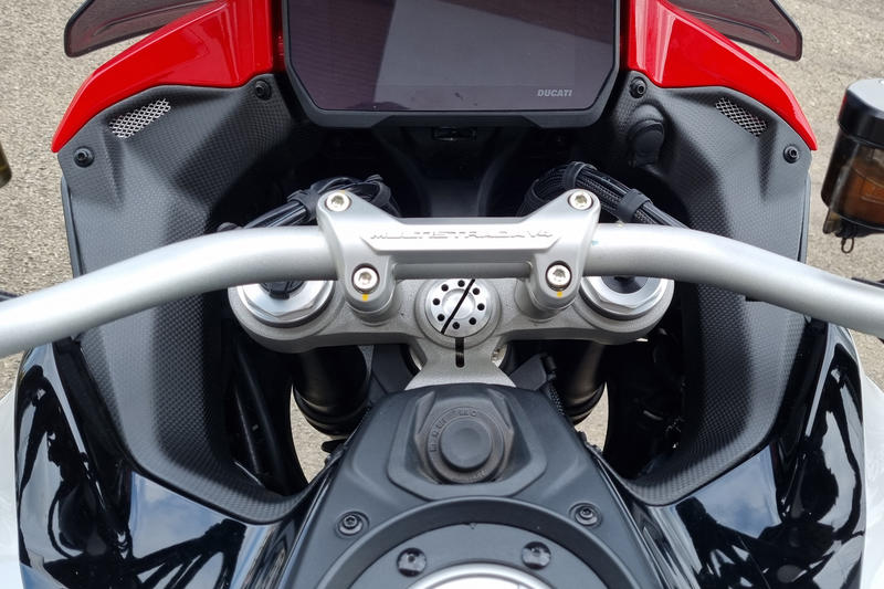Cover plancia interna Ducati Multistrada V4 - Carbonio