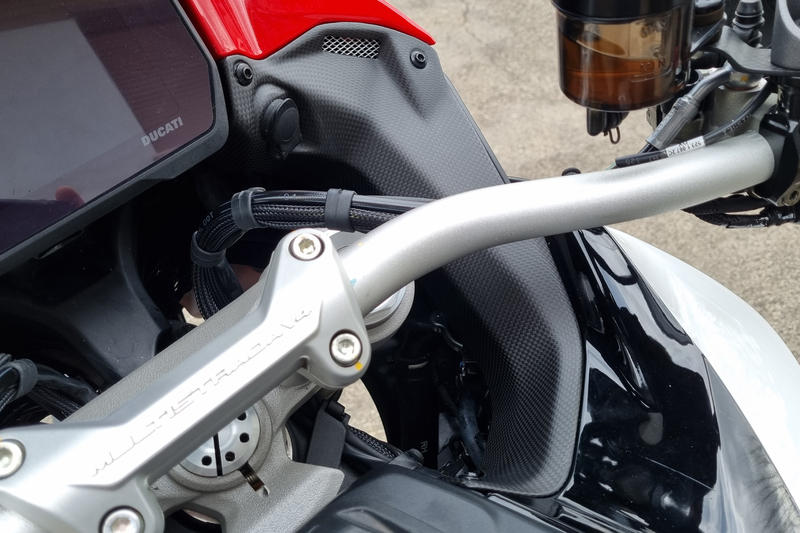 Cover plancia interna Ducati Multistrada V4 - Carbonio