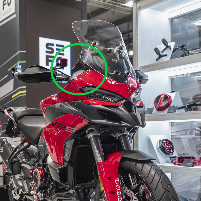 Air deflectors carbon for Ducati Multistrada V2 MY2025