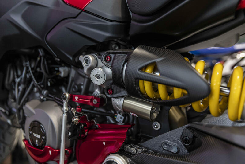 Shock absorber cover screw kit Ducati