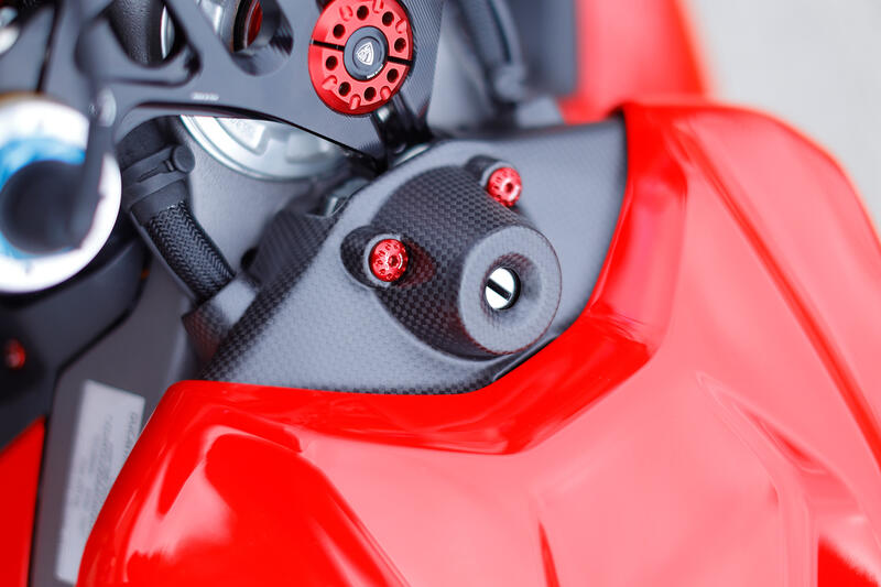 Cover blocchetto chiavi Ducati Panigale V4 - carbonio