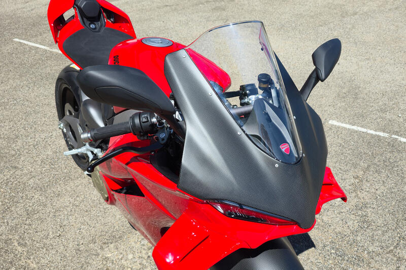 Carena forntale Ducati Panigale V4 - carbonio