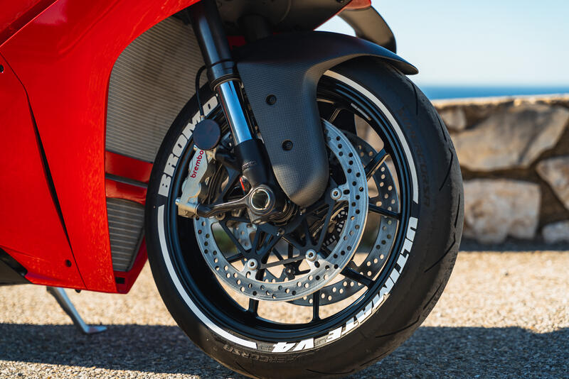 Parafango anteriore in carbonio per Ducati Panigale V4