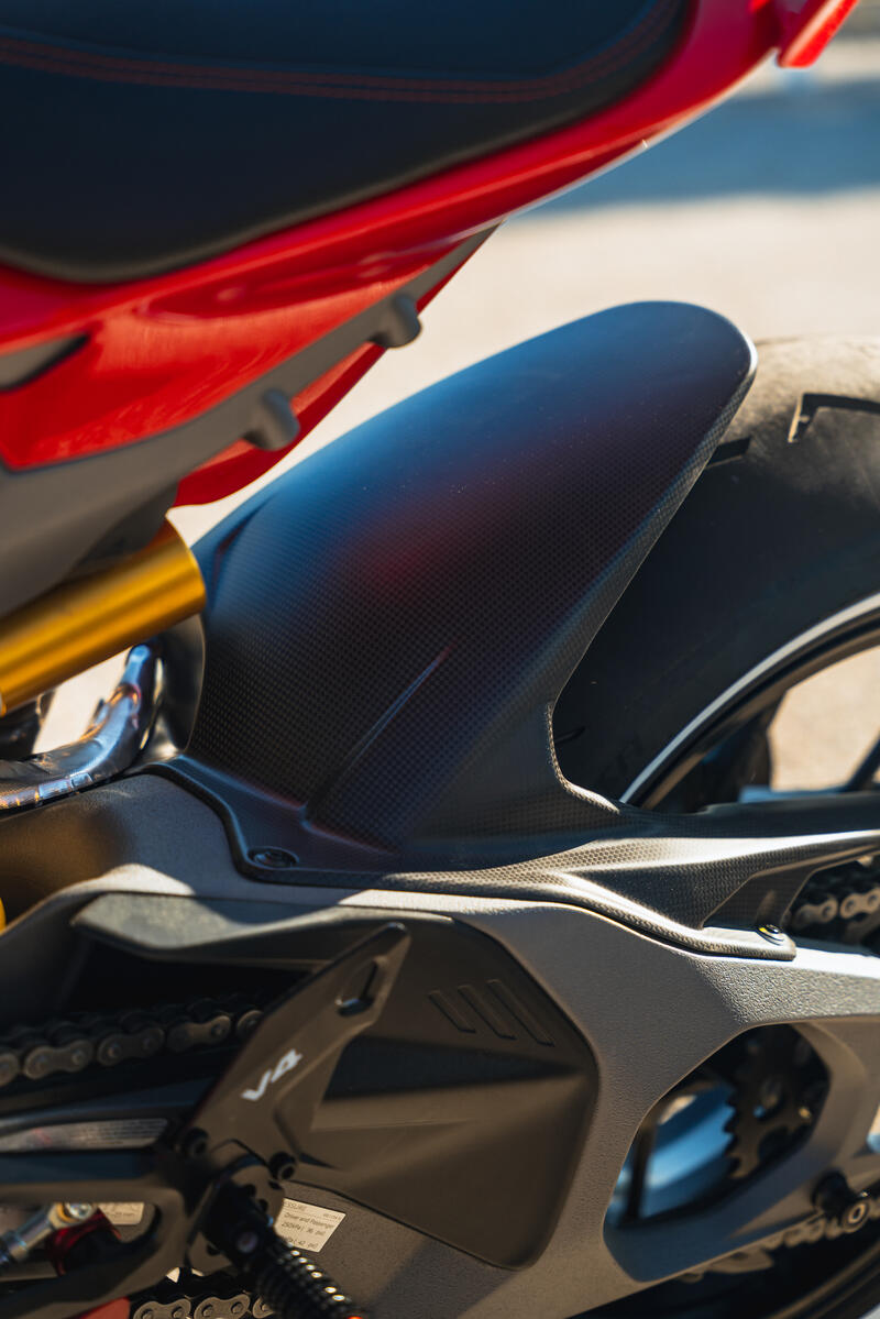 Rear Fender Ducati Panigale V4 and Streetfighter V4 MY2025 - Carbon