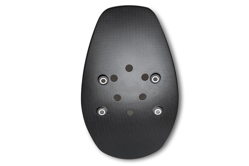 Paraspruzzi ruota posteriore Ducati XDiavel/Diavel - carbonio opaco