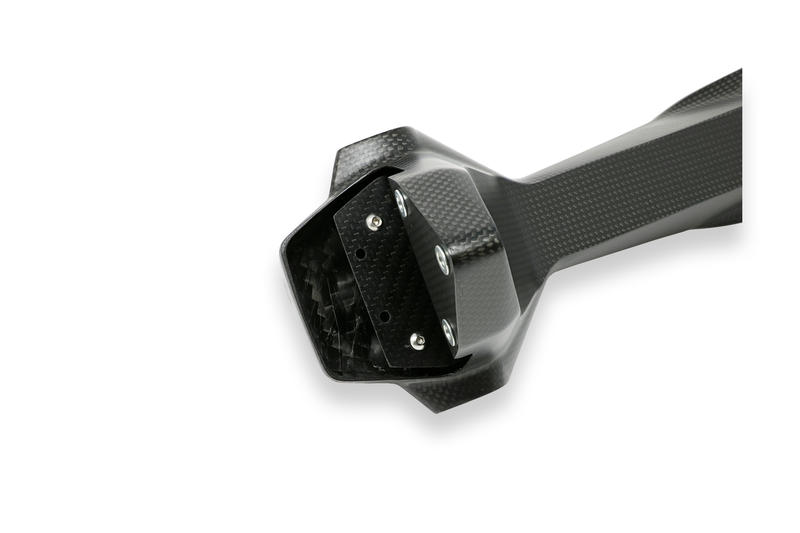 Porta targa Ducati Panigale - Carbonio opaco