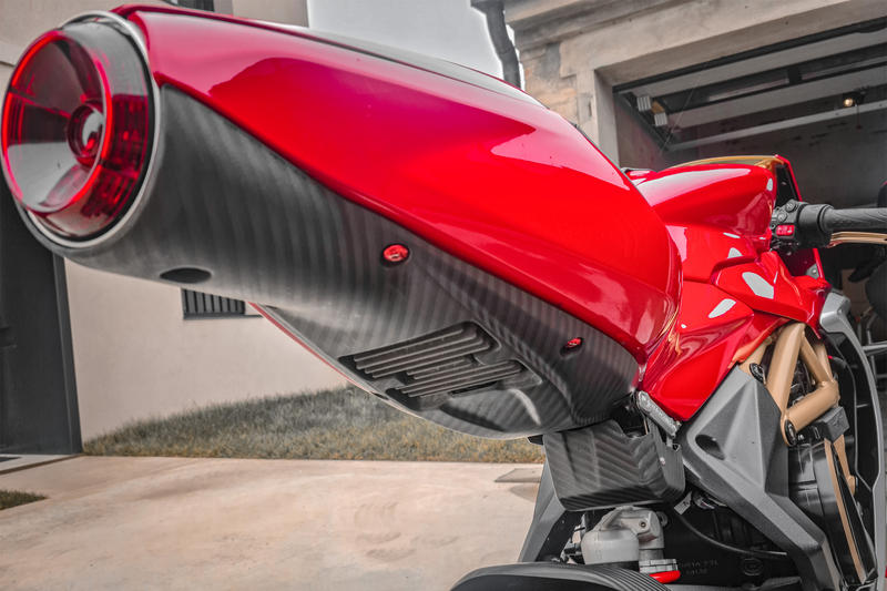 Undertail cover MV Agusta Superveloce - Carbon