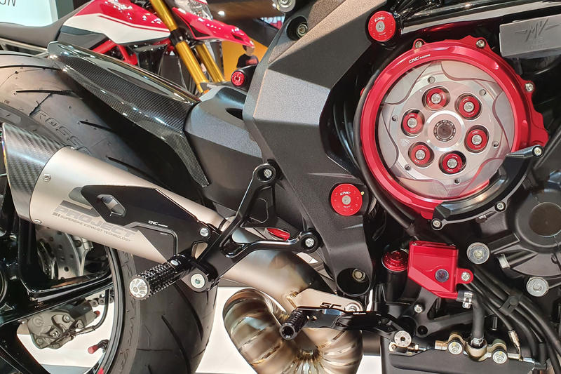 Parafango posteriore carbonio MV Agusta