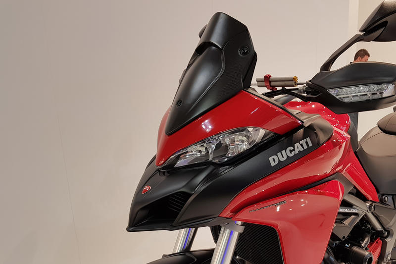Cupolino Ducati Multistrada 950/1200/1260 - carbonio opaco