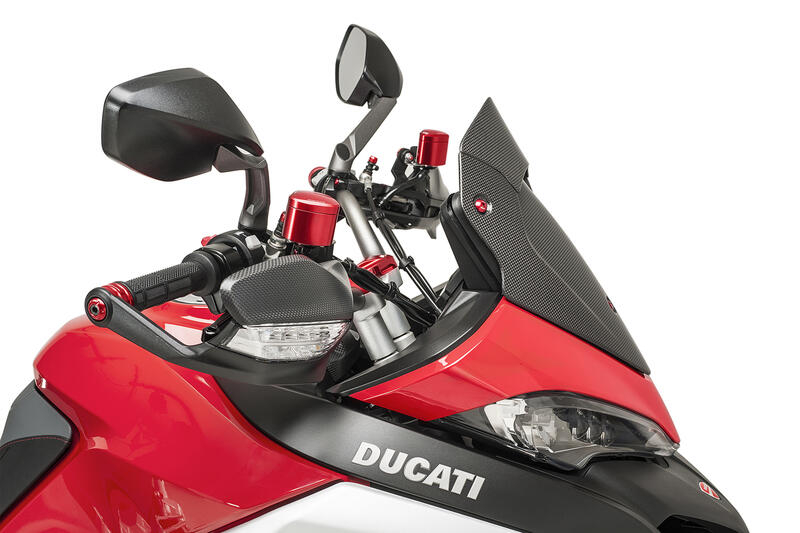 Cupolino Ducati Multistrada 950/1200/1260 - carbonio opaco