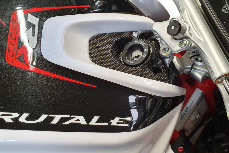 Cover commutatore a chiave MV Agusta - carbonio