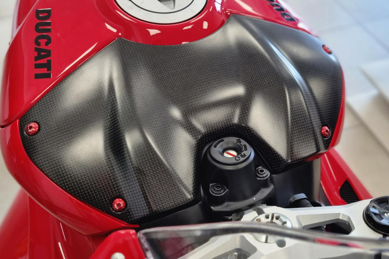 Fuel tank cover Ducati Panigale V4 - Matt Carbon
