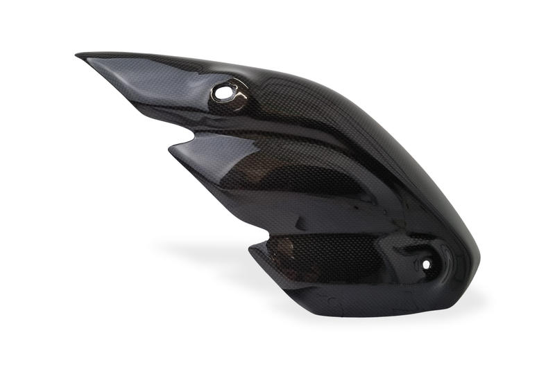 Paracalore silenziatore MV Agusta - carbonio