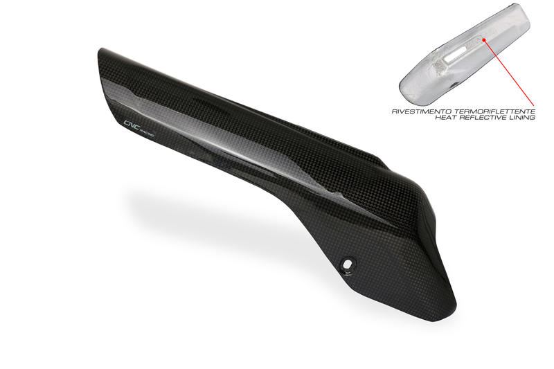 Paracalore Terminale Akrapovic Full System Ducati Multistrada V4 - Carbonio