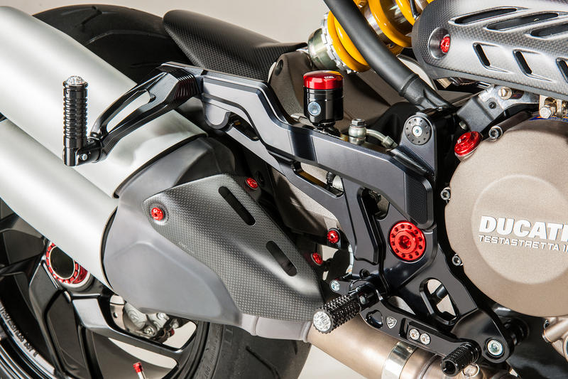 Protezione calore scarico Ducati Monster 1200