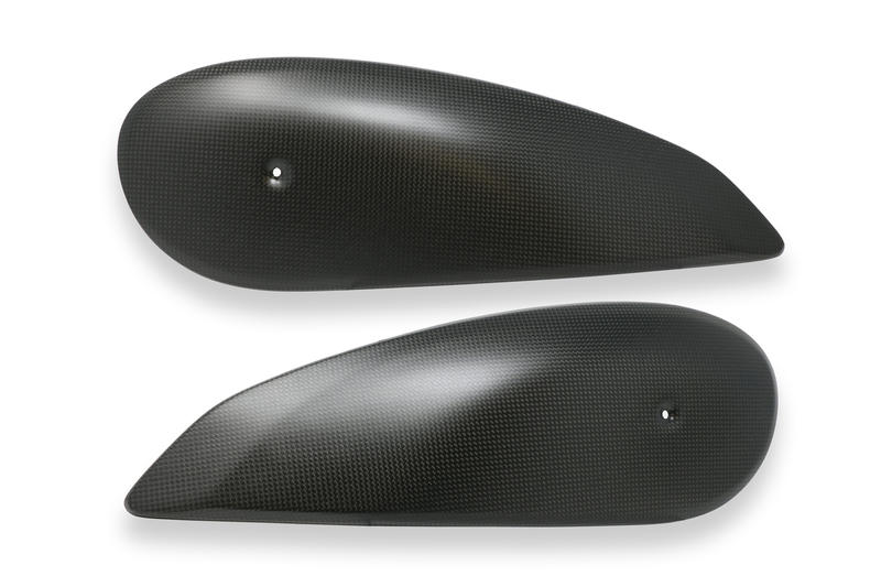 Side cover fuel tank Ducati Scrambler  - matt carbon