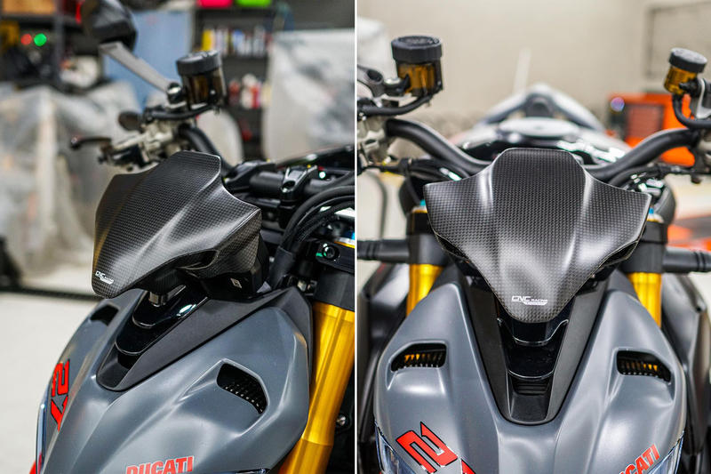 Cupolino Sport Ducati Streetfighter - carbonio