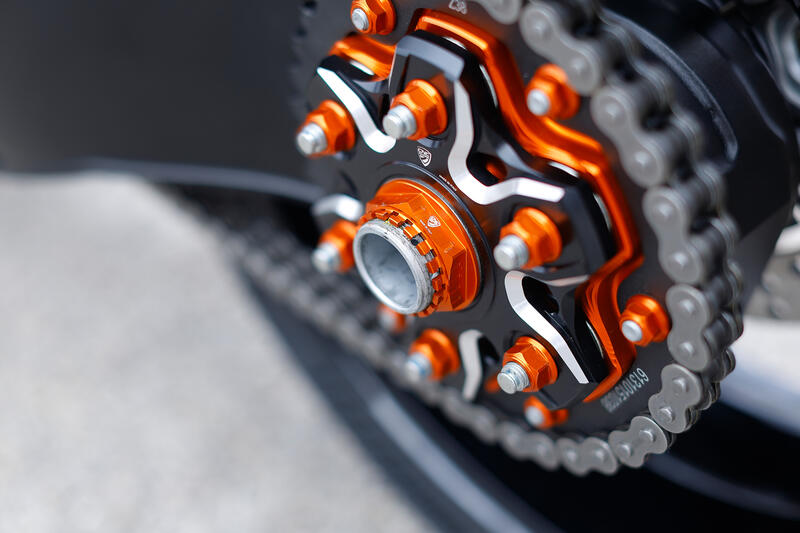 Dadi corona KTM M8x1.25