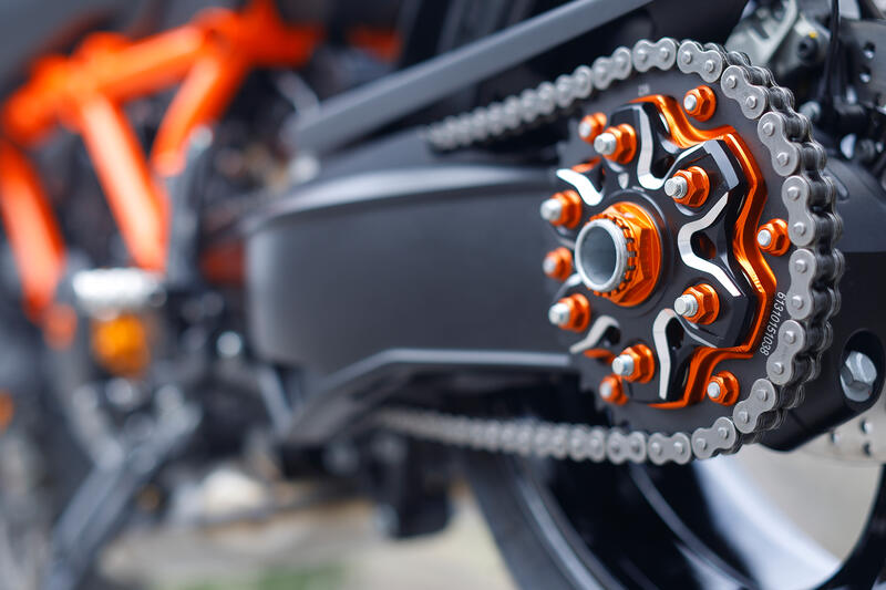 Rear sprocket flange KTM - Bicolor