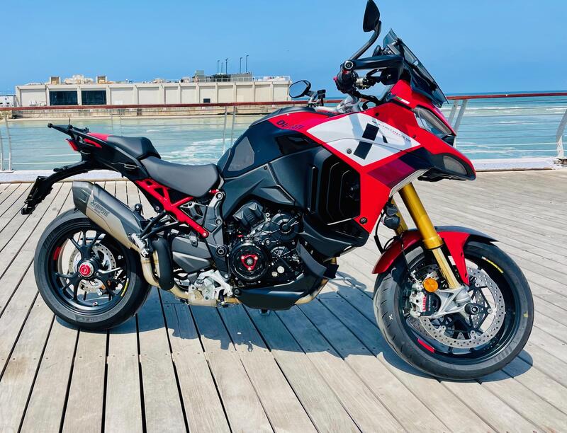 Clear oil bath clutch cover Ducati Multistrada V4 and Diavel V4