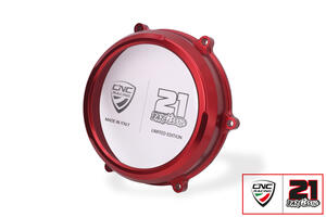 Carter trasparente per frizioni ad olio Ducati Panigale V4 - Troy Bayliss Limited Edition <p>Rosso</p>