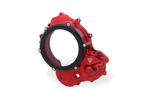 Carter trasparente per frizioni ad olio Ducati BICOLOR <p>Rosso</p>