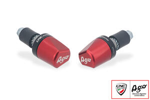 Contrappesi manubrio LOOK - Giacomo Agostini Limited Edition <p>Rosso</p>