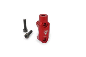 Brembo Master cylinder clamp with Mirror Mount thread M10 counter-clockwise <p>Rosso</p>