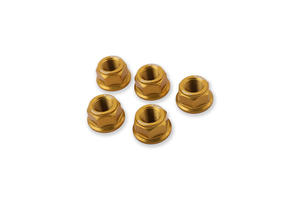 Dadi corona Ducati M10x1.25 Oro