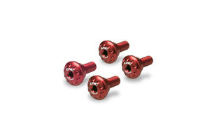 Kit viti protezione catena superiore ed inferiore Ducati DesertX <p>Rosso</p>