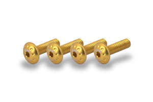 Screw set - Undertail Ducati Streetfighter V4 - V2 Gold