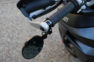 Adattatore specchio bar-end Rocket per Multistrada Argento