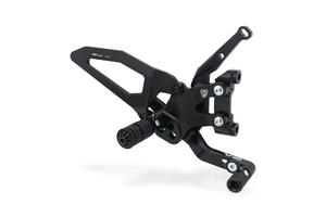 Adjustable rearsets Ducati Streetfighter V2 <p>Nero</p>