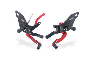 Pedane regolabili Ducati Panigale V2 MY2025 <p>Nero</p>