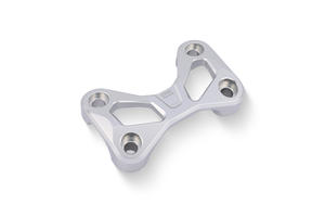 Handlebar top clamp Aprilia Tuono - Moto Guzzi v85 TT Silver