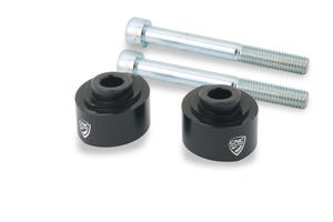 Handlebar clamp spacers H 20mm Ducati Multistrada V4 for OEM riser <p>Nero</p>