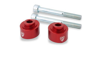Handlebar clamp spacers H 20mm Ducati Multistrada V4 for OEM riser <p>Rosso</p>