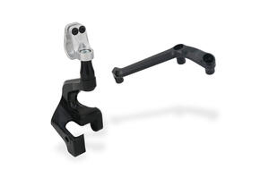 Supporto ammortizzatore di sterzo Ducati Multistrada V4/V4S Argento