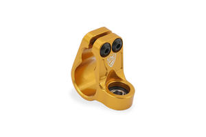 Morsetto verticale per ammortizzatore di sterzo Ohlins Oro